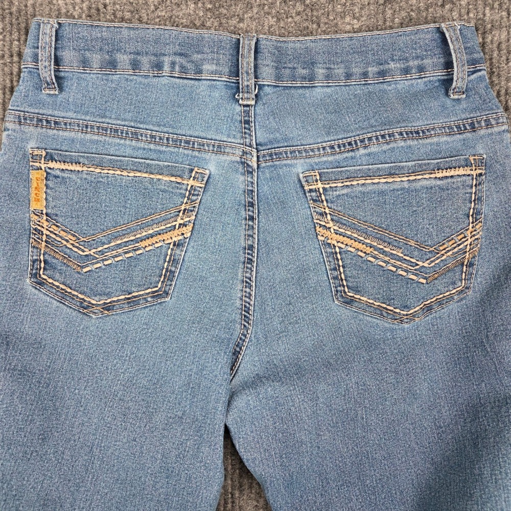 Cinch Boys Medium Wash Straight Leg Western Denim Jeans Size 16R MB16682008 - Picture 10 of 10